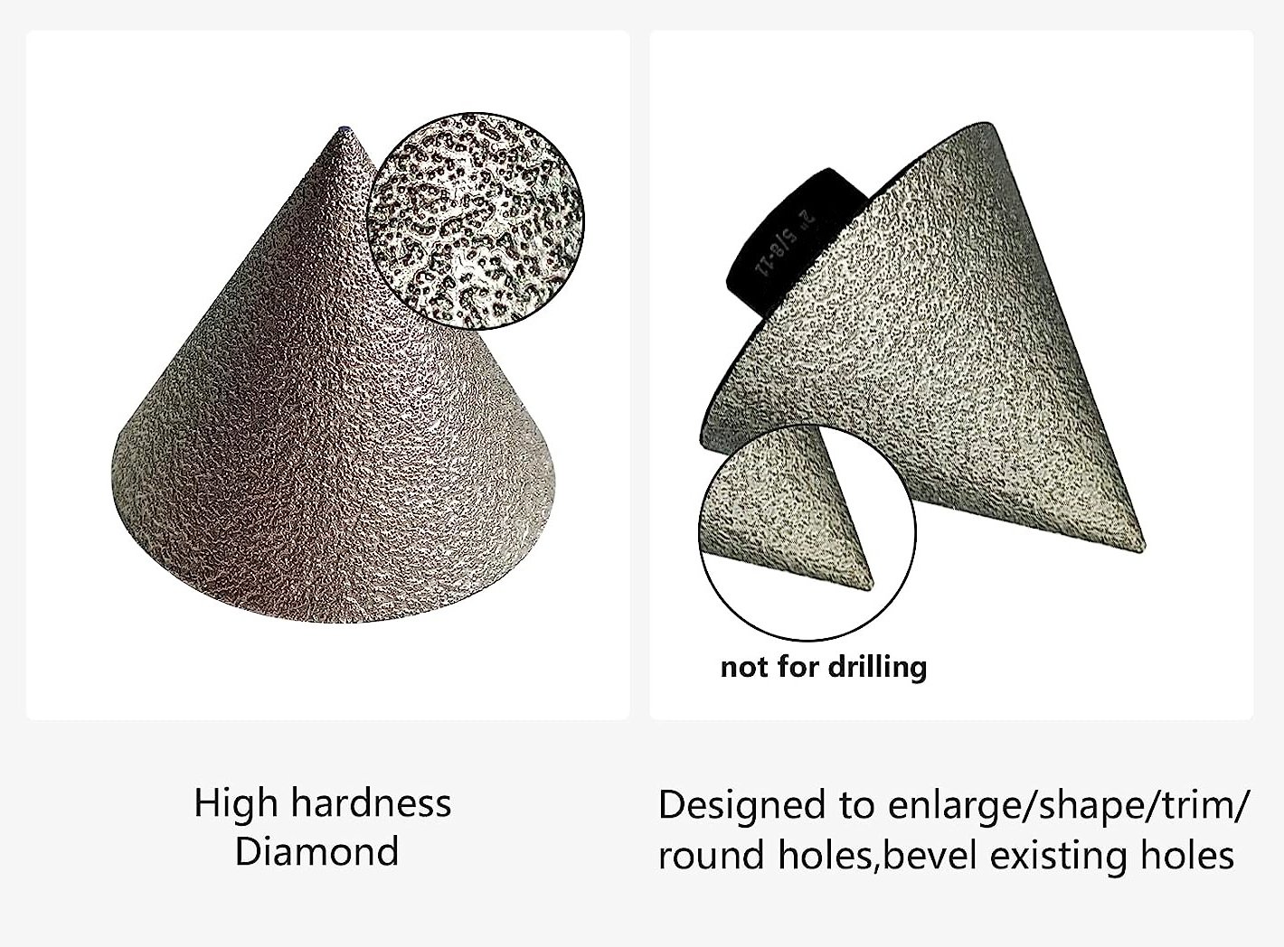 Brocas de chafl&aacute;n biselantes (5)