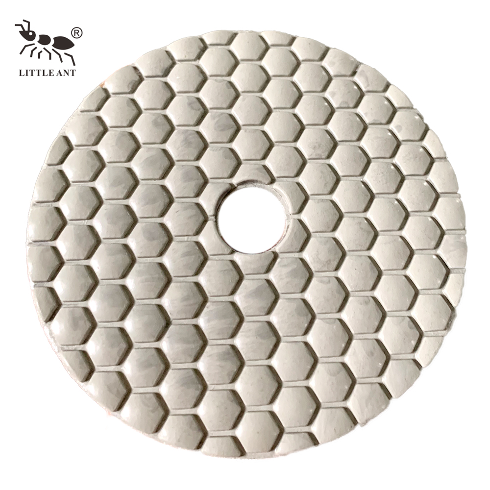 Little hexagon prensado almohadillas de pulido seco diamante para molinillo de mano de piedra sintética natural molinillo portátil
