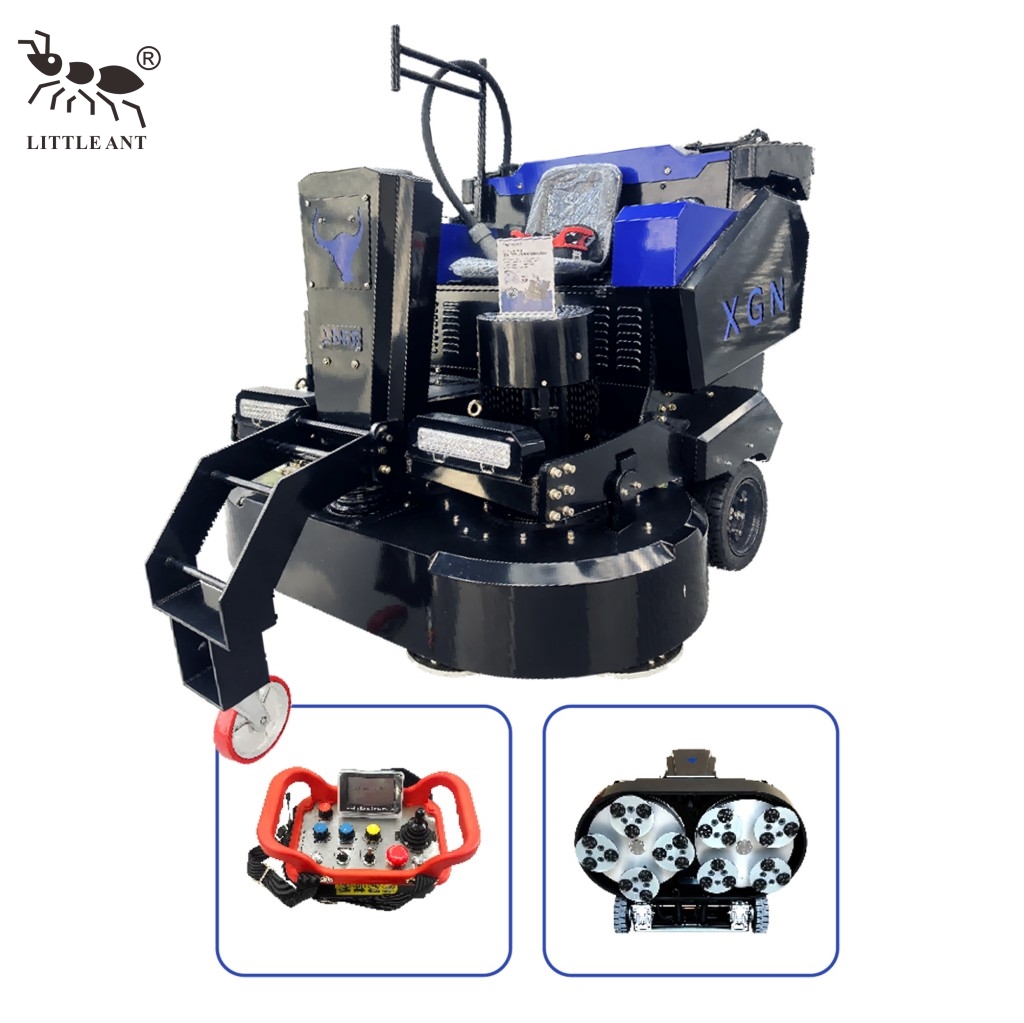 LITTLE ANT Rectificadora inteligente de doble disco y doble accionamiento con control remoto XGN-1666 Bull Rectificadora