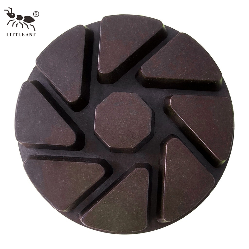 LITTLE ANT NUEVAS almohadillas para pulir pisos de concreto Tornado Diamond de 3 pulgadas para suelo de esmeril de carborundo