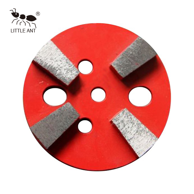 Pequeña placa de molienda de metal circular de hormigas para concreto seco y húmedo Uso de hormigón de piedra de molienda