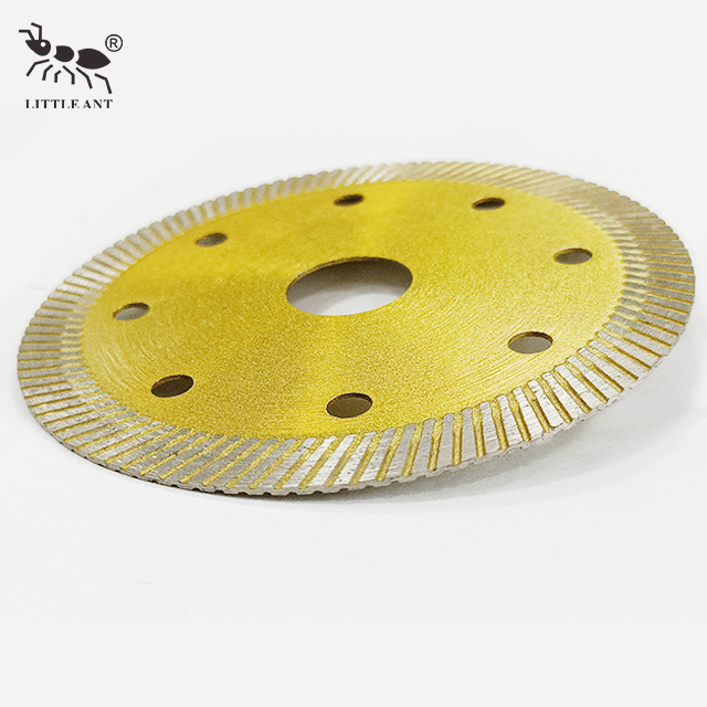 Little Ant 4 "/ ∮105mm Cerámica ultra delgada Turbo Saw Blade Diamond Diacting Disc para la herramienta de rueda sinterizada de baldosas de Pocelain