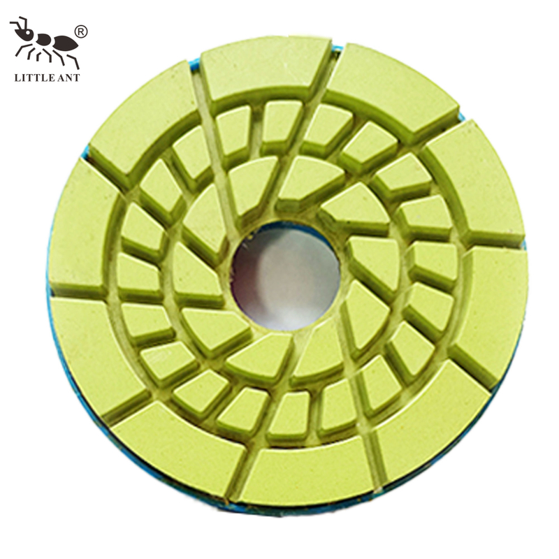 Little Ant 5 "125 mm de cerradura de caracol PLIGHT POLECHE PULTIGHT CON APOYO DE PVC USO HOMBRE USO DE MARBLE DE MARBLE DE GRANITE DE 5 pulgadas