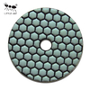 Hexagonal almohadilla de pulido seco para mármol de granito de hormigón de hormigón pulidor de pulidor portátil