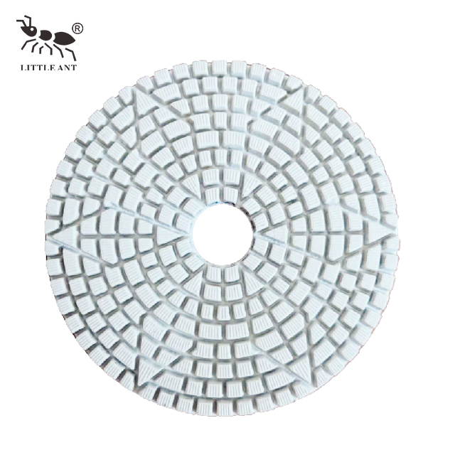 Almohadillas flexibles de pulido de diamantes flexibles de 3 pasos 3 mm de espesor para granito de mármol de piedra