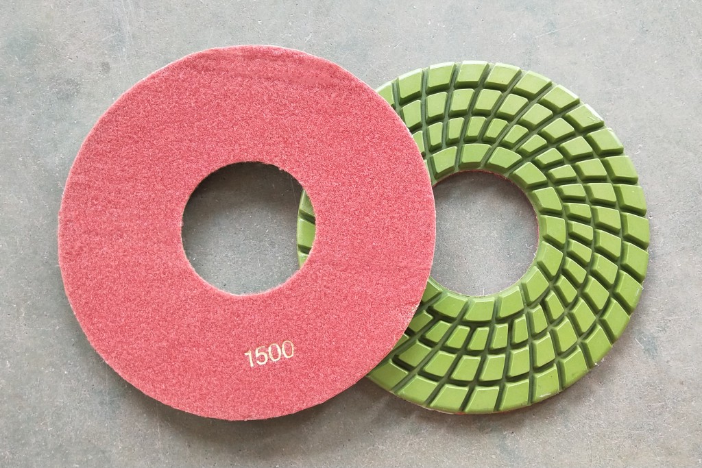 Little Ant 250 mm de 10 pulgadas Polro de resina Spiral para herramienta eléctrica Ganite Marble Terazzo Quartz