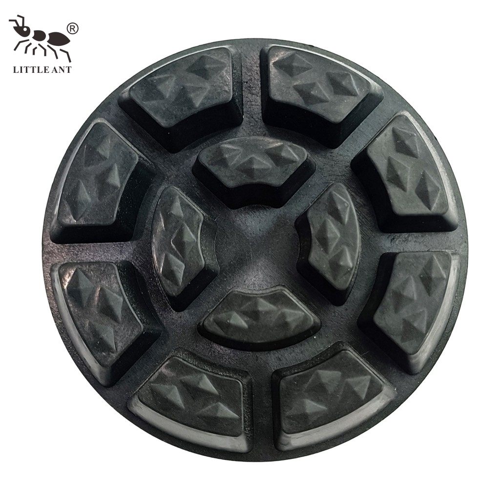 LITTLE ANT NUEVO Convoy Ground Diamond Almohadillas para pulir pisos de concreto de 3 pulgadas
