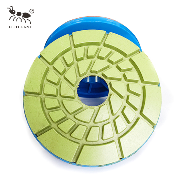 Little Ant 5 "125 mm de cerradura de caracol PLIGHT POLECHE PULTIGHT CON APOYO DE PVC USO HOMBRE USO DE MARBLE DE MARBLE DE GRANITE DE 5 pulgadas