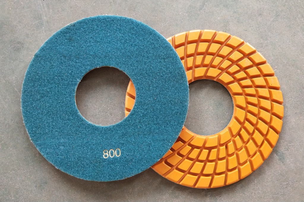 Little Ant 250 mm de 10 pulgadas Polro de resina Spiral para herramienta eléctrica Ganite Marble Terazzo Quartz