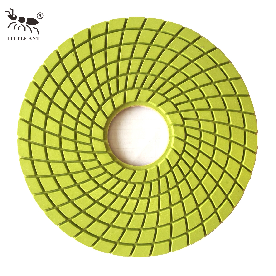 Little Ant 180 mm de 7 pulgadas de pulido de resina Spirl Color verdadero húmedo para piedra diseñada