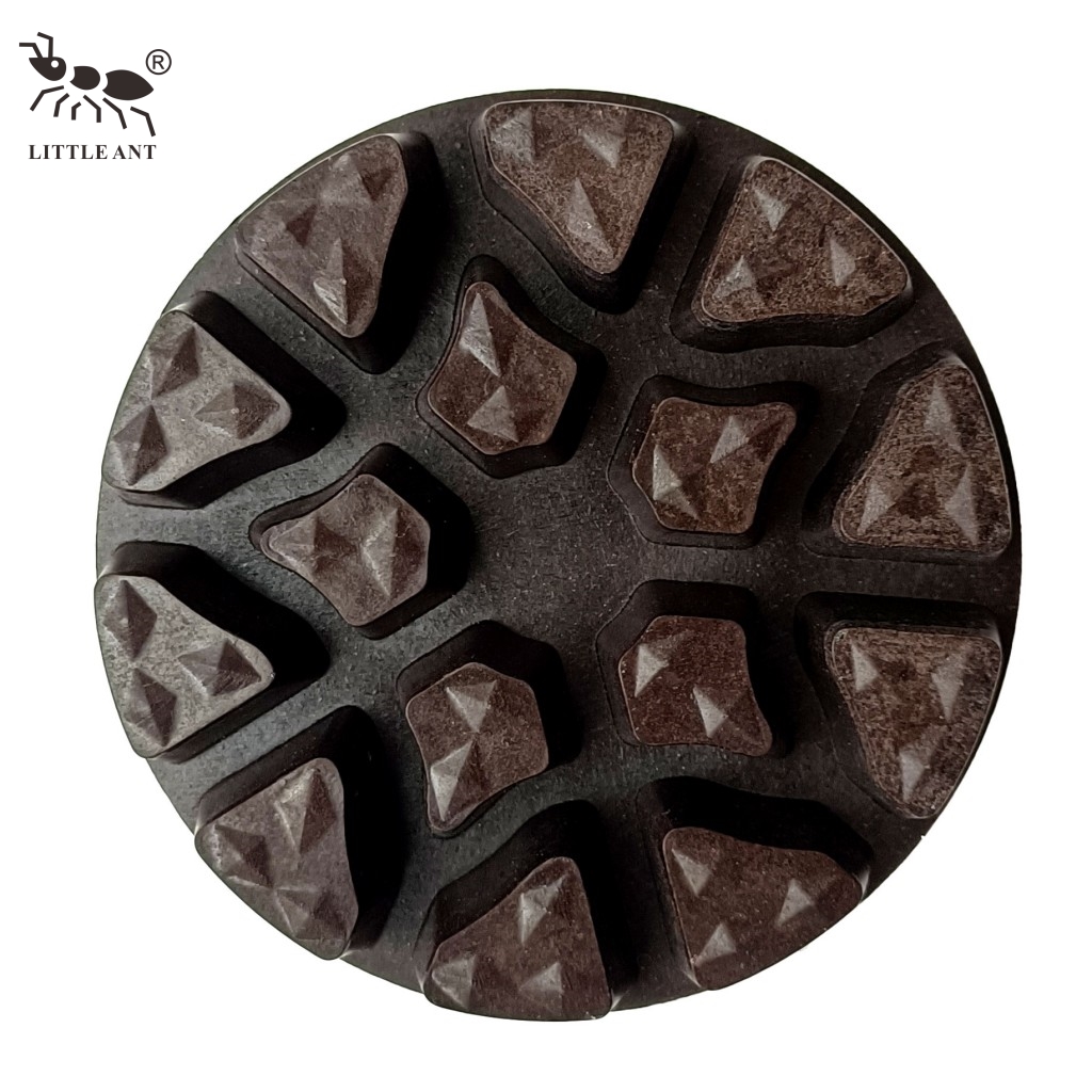 LITTLE ANT NUEVO Convoy Ground Diamond Almohadillas para pulir pisos de concreto de 3 pulgadas