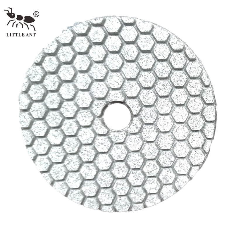 Little Ant Diamond Grit de 5 pasos Híbrido Mármol de mármol de mármol Granito de porcelana Pulido de hormigón