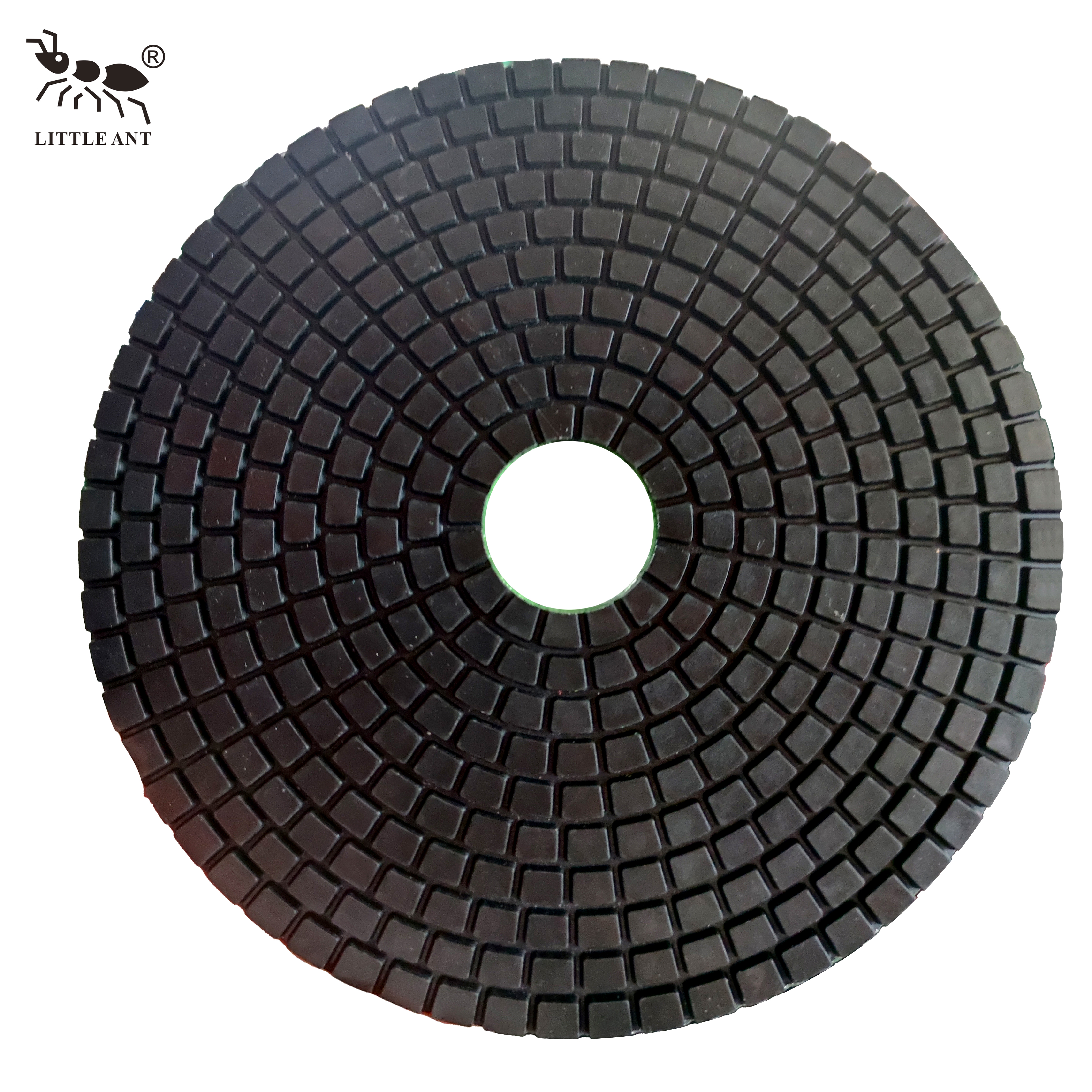 Little Ant 230 mm de 9 pulgadas Plainización de piso de resina Big Hole para cuarzo de terrazo de mármol de granito de concreto