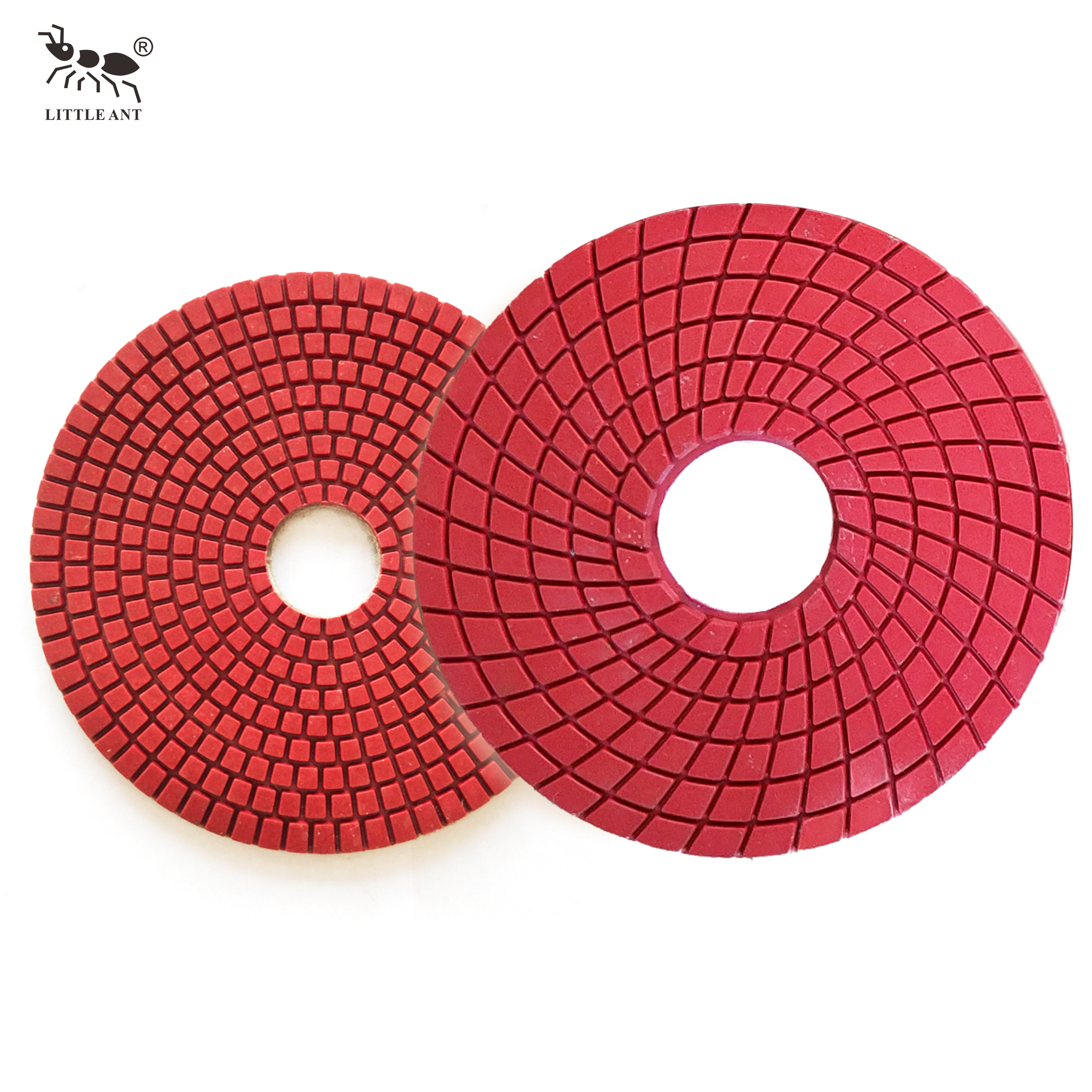 Little Ant 180 mm de 7 pulgadas de pulido de resina Spirl Color verdadero húmedo para piedra diseñada