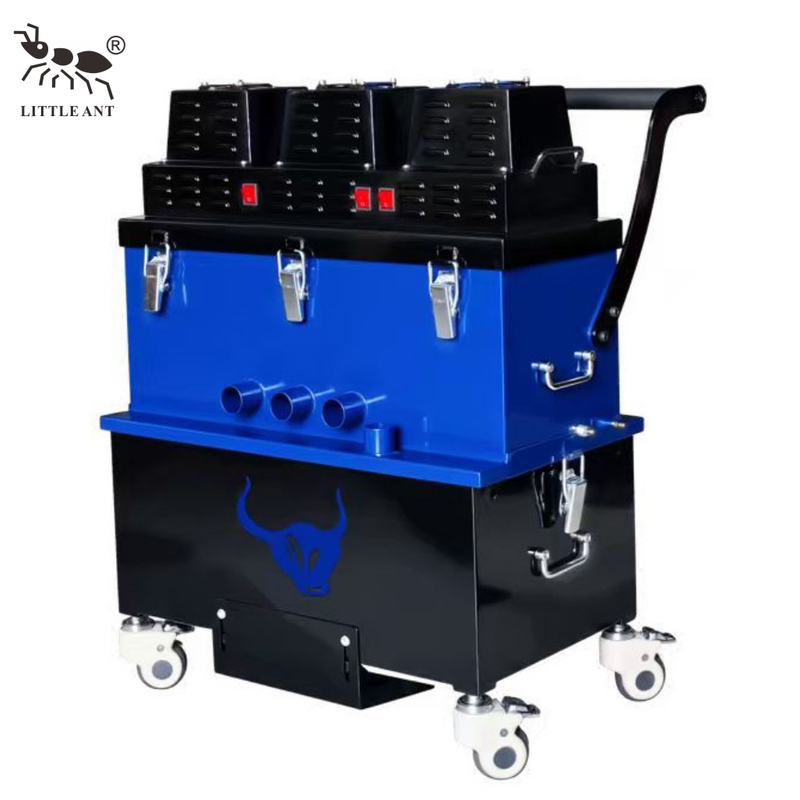 Aspirador industrial de tres cabezales LITTLE ANT XGN-330