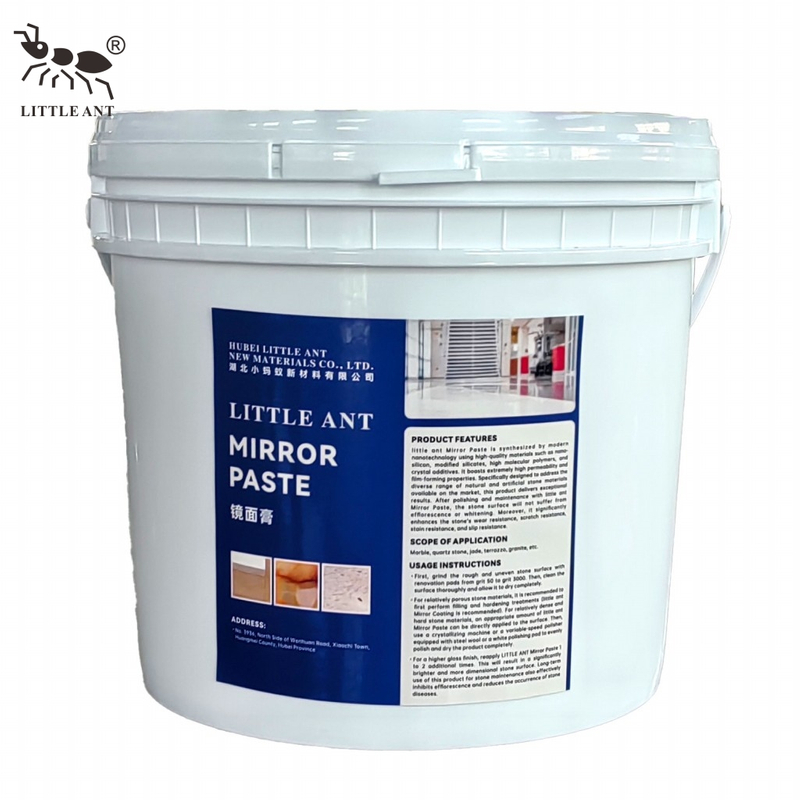 LITTLE ANT Pasta para pulir espejos de piedra para acabado de encimeras de cuarzo, granito y mármol