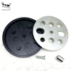LITTLE ANT Placa adaptadora de almohadilla de pulido de piedra de 4 pulgadas y 100 mm para montaje de herramientas de bloque de molienda de diamante